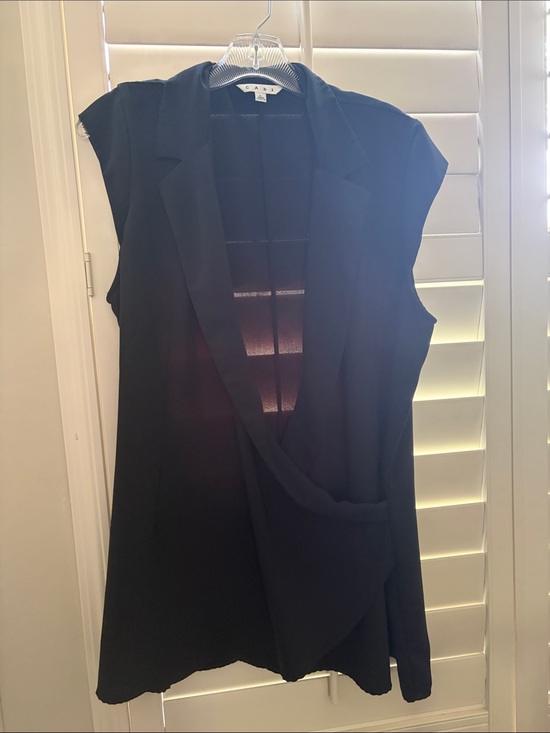 CAbi Tops - CAbi Navy Vest/Blouse/Jacket
